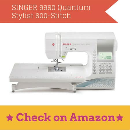 SINGER 9960 Quantum Stylist 600-Stitch