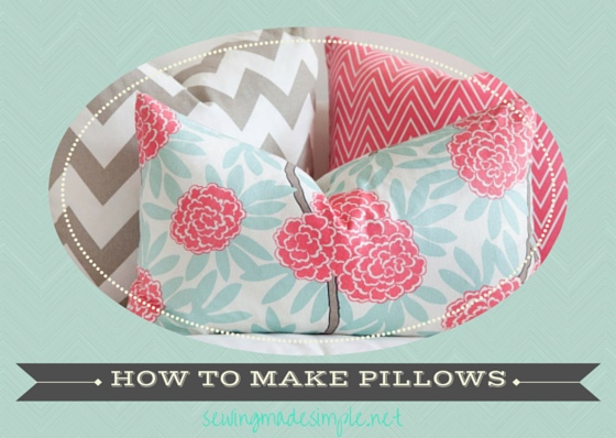 How to make pillows