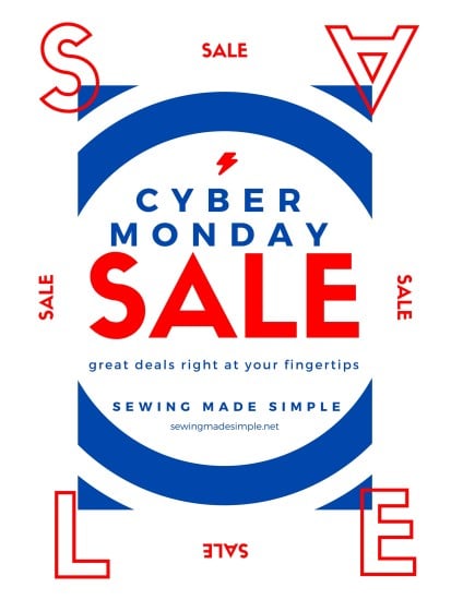 cyber monday sewing machine deals