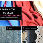 Learn How To Sew: Different Clothing Materials